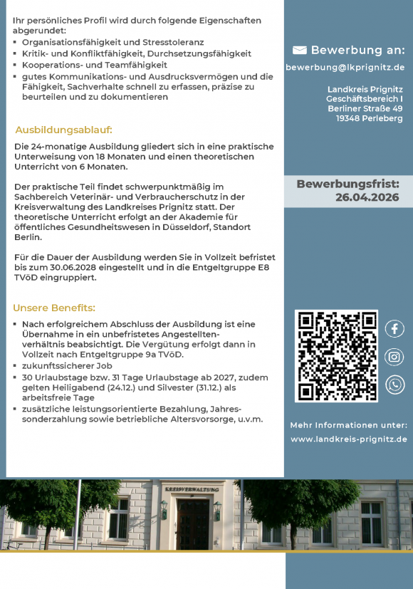 Berufsbegleitende Ausbildung zum Lebensmittelkontrolleur (m/w/d) - Seite 2